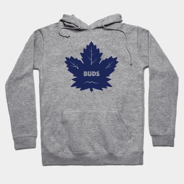 Maple Buds Punched Out Hoodie by DirtyGoals